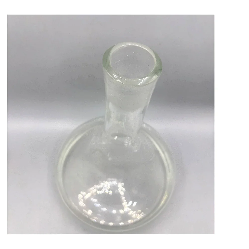 Vtg Made in Hungary Clear Glass‎ Wine Decanter with Stopper 11.5 Inch